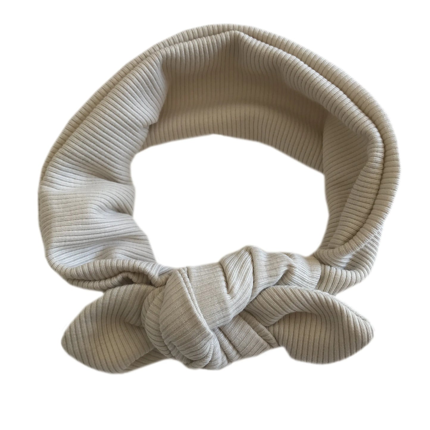 AMBROISE, le bandeau (jersey côtelé "naturel") MOUSSE ET COMPAGNIE