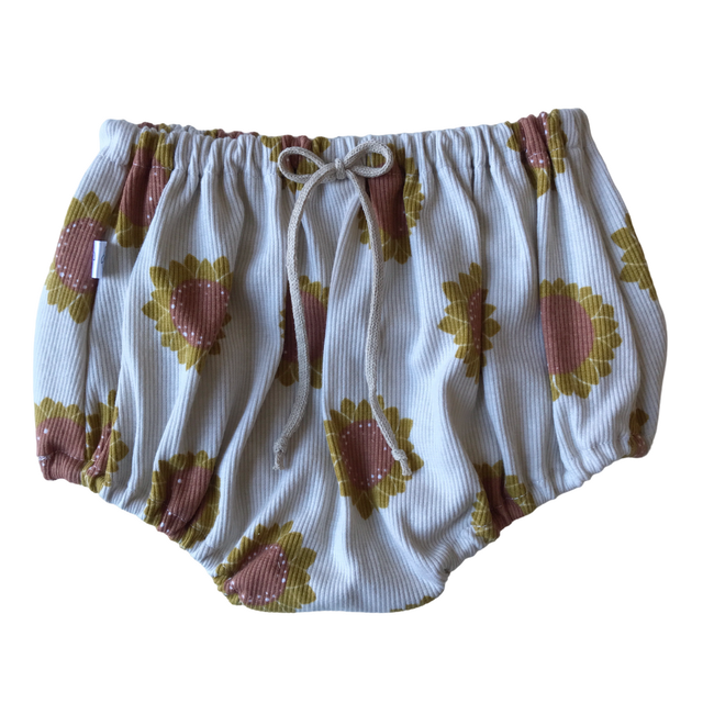 CAPUCINE, la culotte "tournesols" (taille classique)