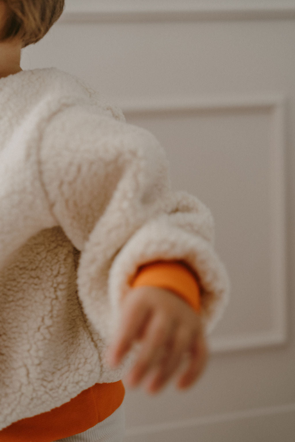 LULU, le sweat rétro (mouton "clémentine")