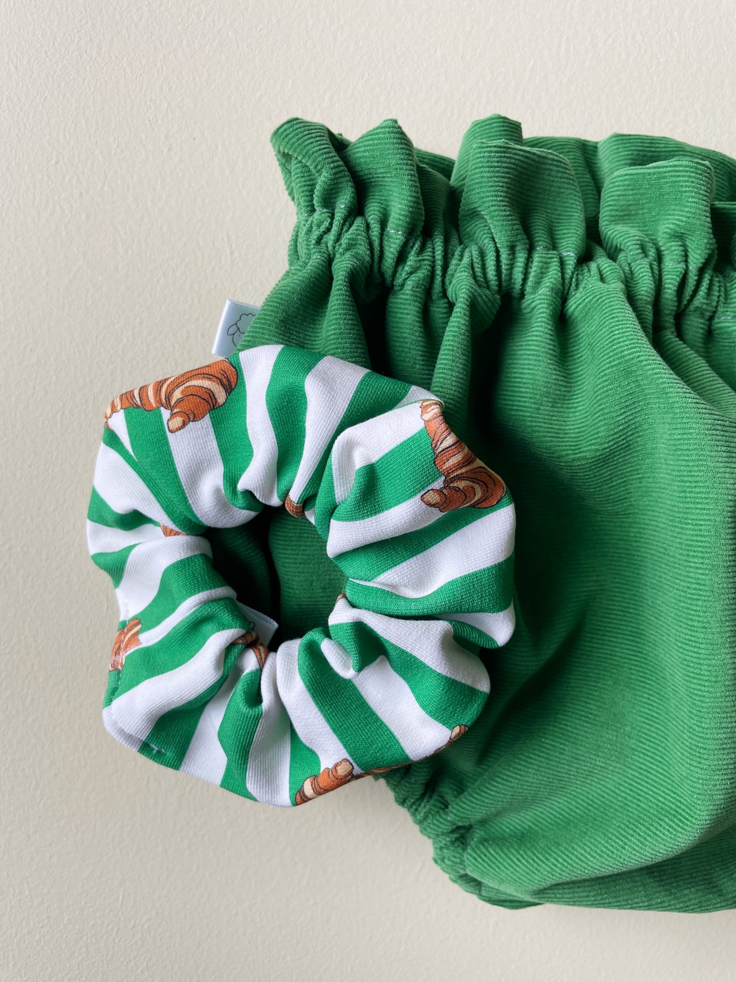 CAPUCINE, la culotte (velours milleraies "vert")