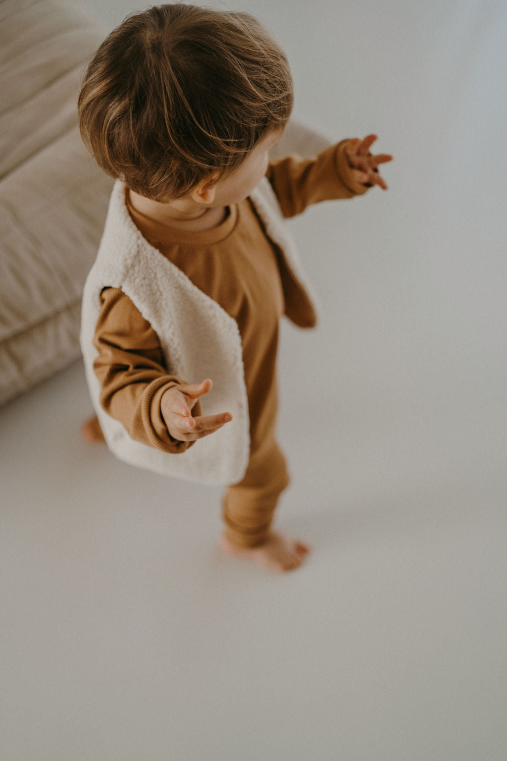 AIMÉ, le gilet sans manches (uni)