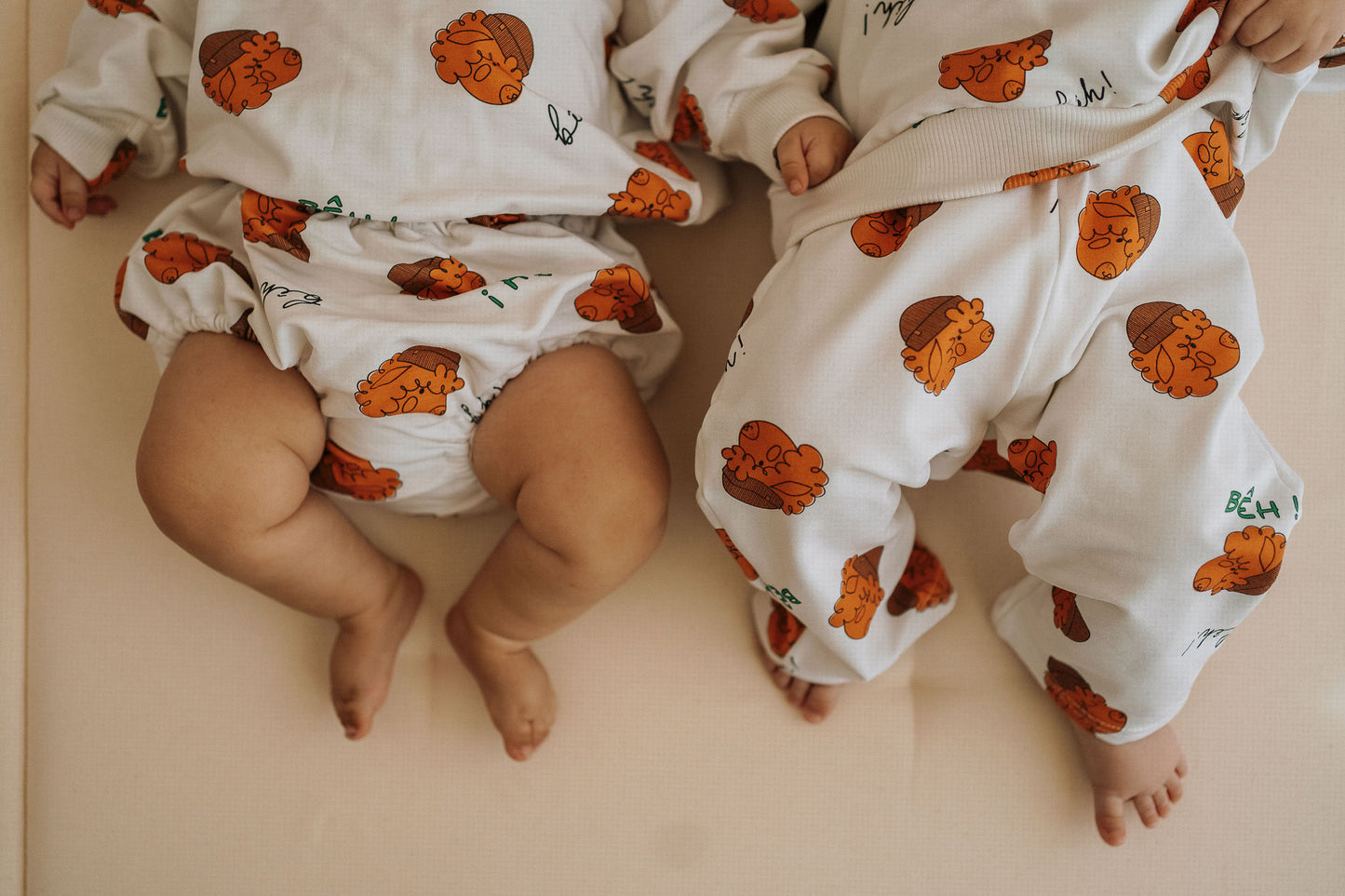 CHARLIE, le set culotte bouffante "bêh"