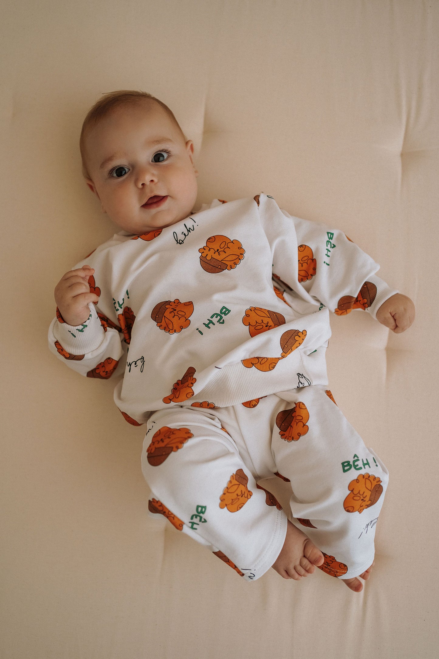CHARLIE, le set pantalon "bêh"