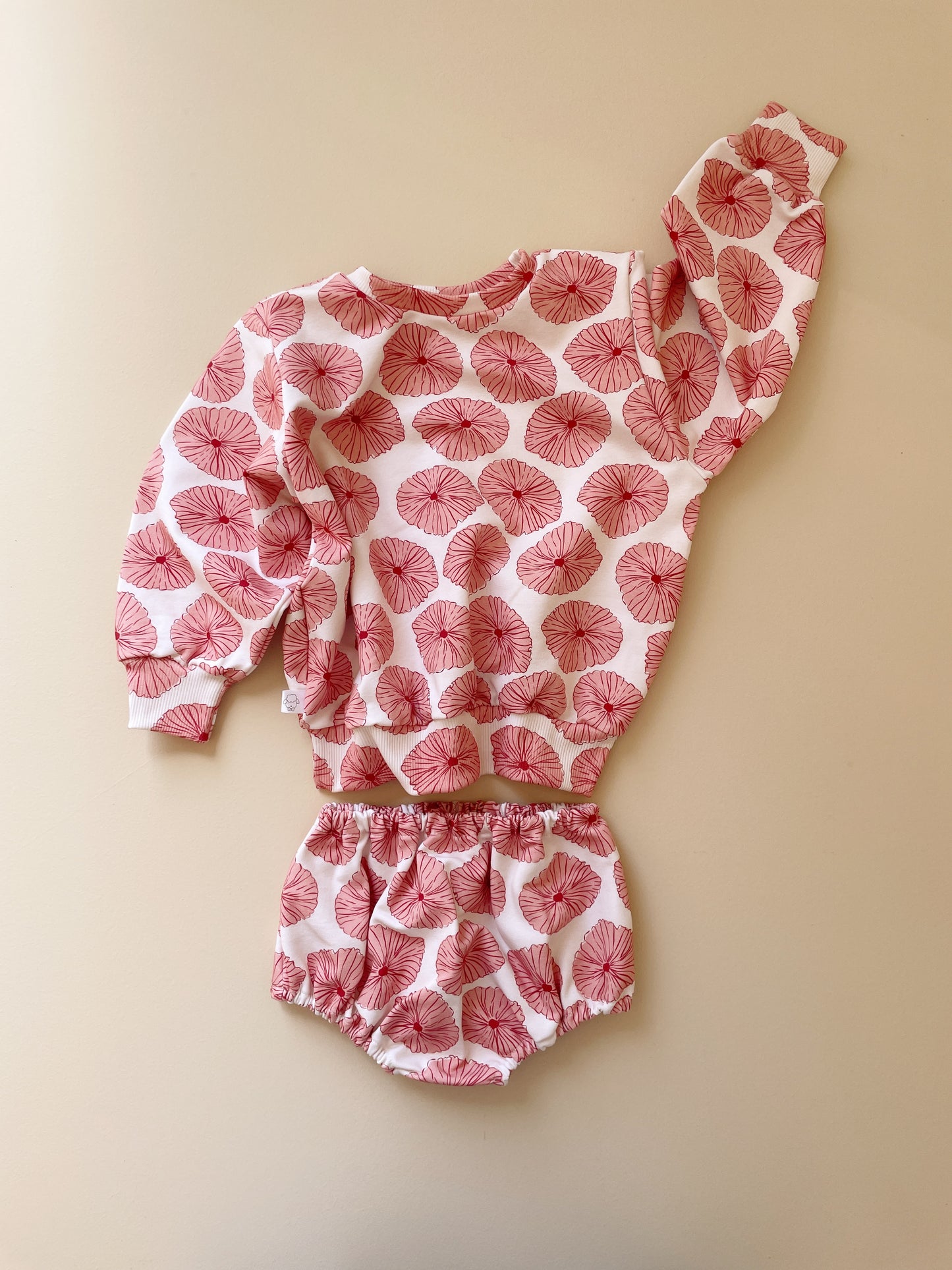 CHARLIE, le set culotte bouffante "été indien"