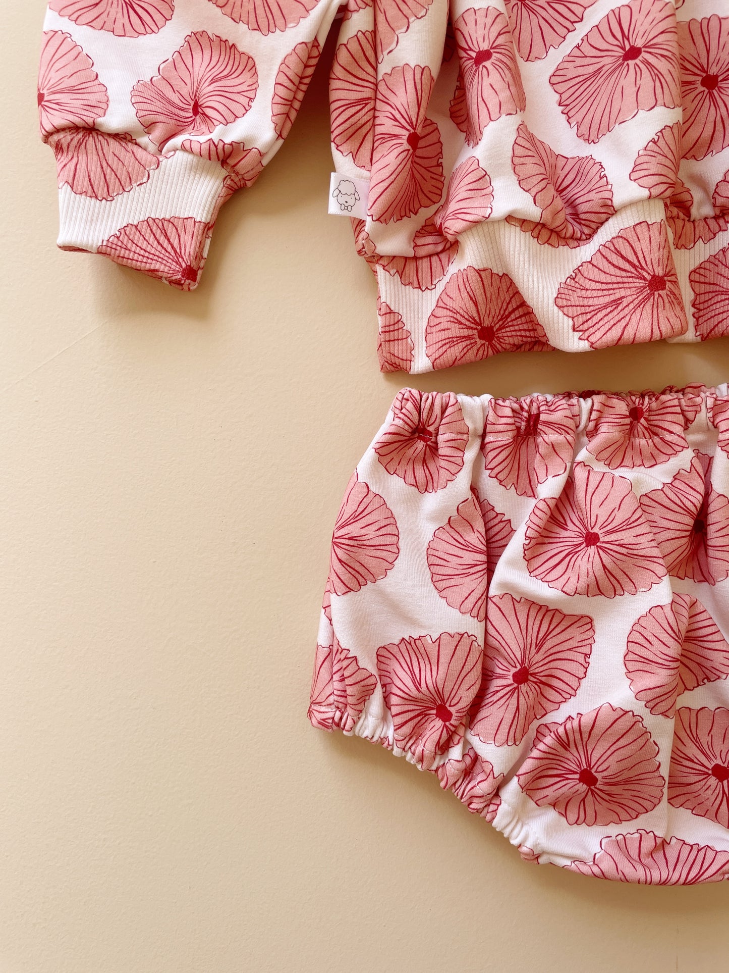 CHARLIE, le set culotte bouffante "été indien"