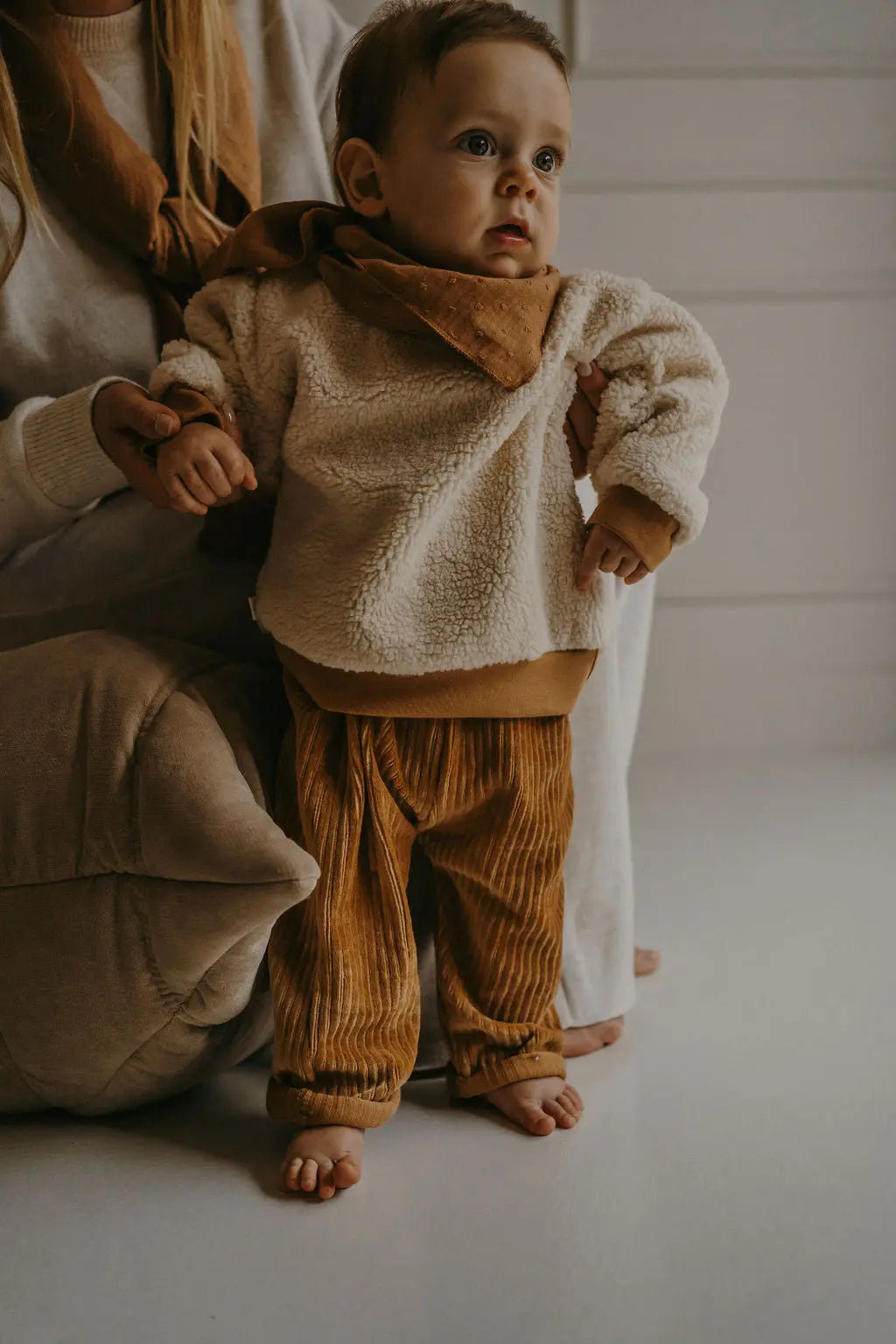 LULU, le sweat rétro (mouton "camel") Ma boutique