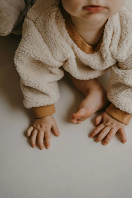 LULU, le sweat rétro (mouton "camel") Ma boutique