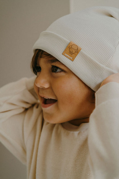 ÉMILE, le bonnet coton (naturel)