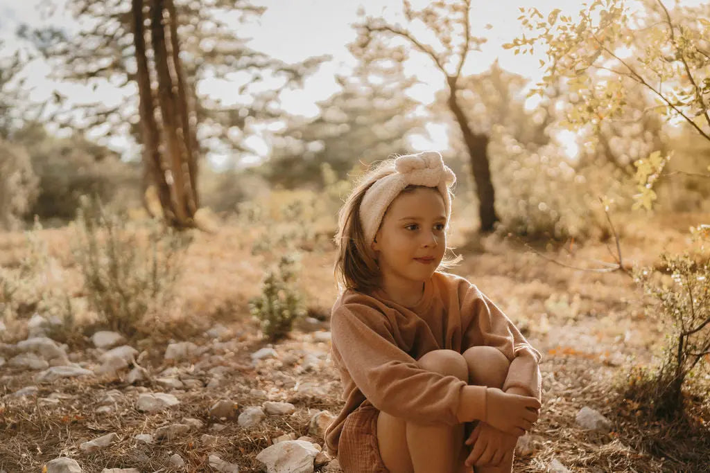 AMBROISE, le bandeau (fourrure mouton) MOUSSE ET COMPAGNIE