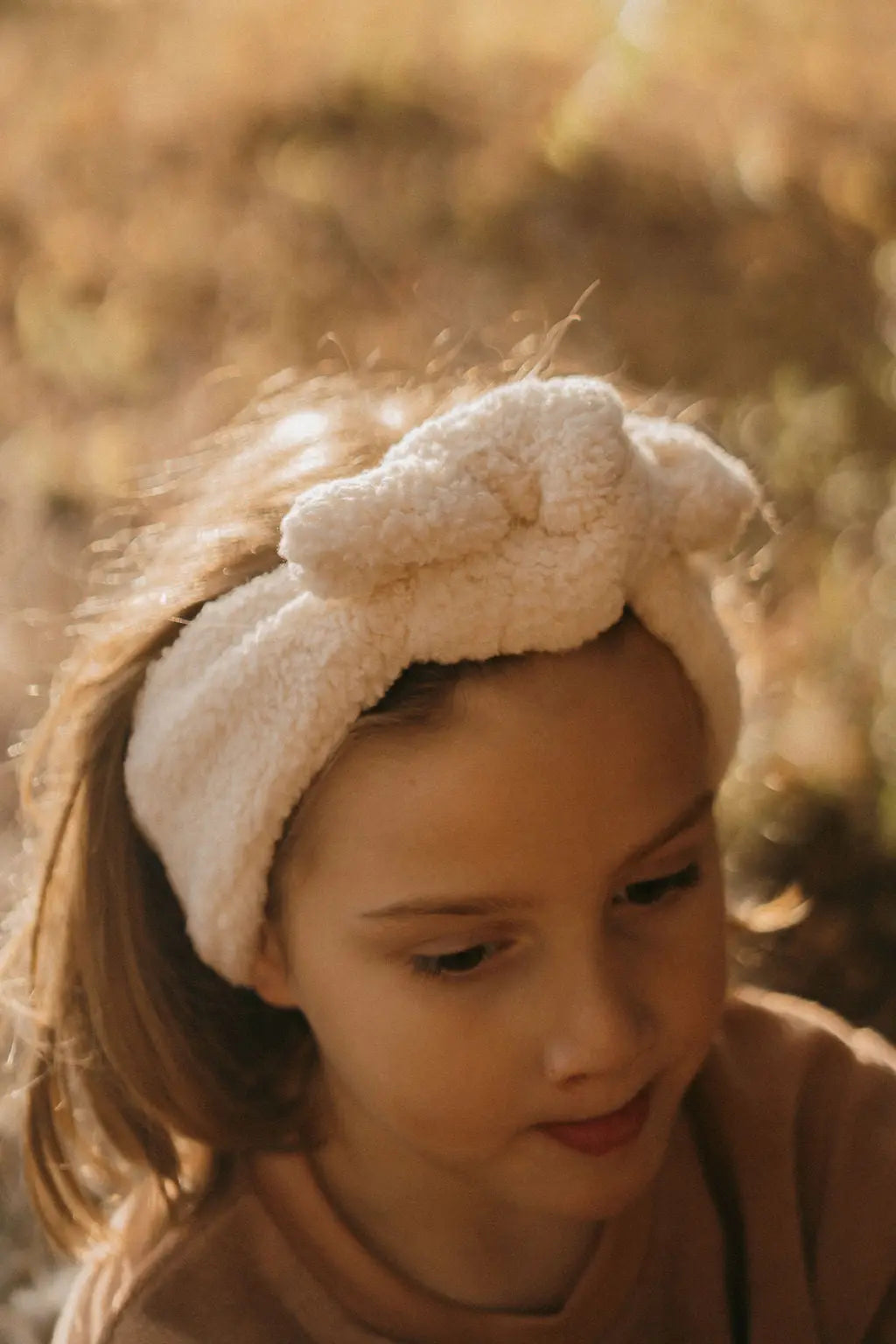 AMBROISE, le bandeau (fourrure mouton) MOUSSE ET COMPAGNIE