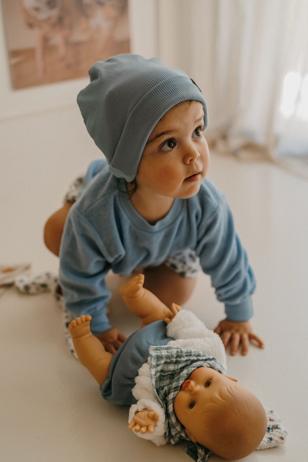 ÉMILE, le bonnet coton (naturel)