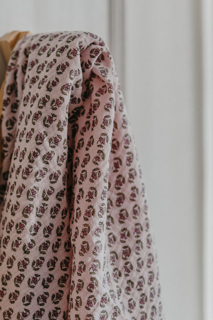 PIERROT, le foulard (louise "vieux rose")