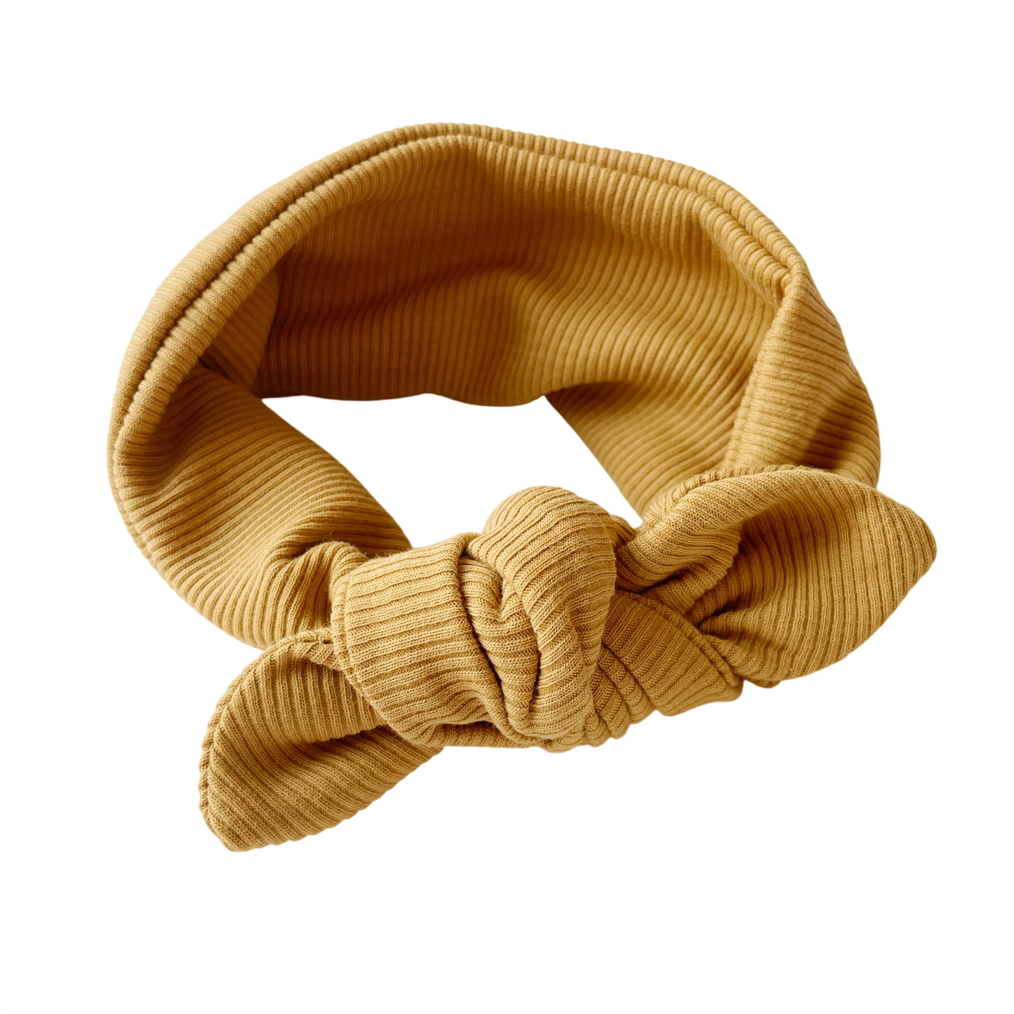 Ambroise, le bandeau bébé et enfant "Moutarde" (6-12m)