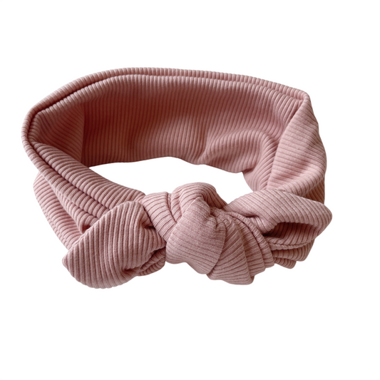 Ambroise, le bandeau bébé et enfant "Rose" (6-12m)