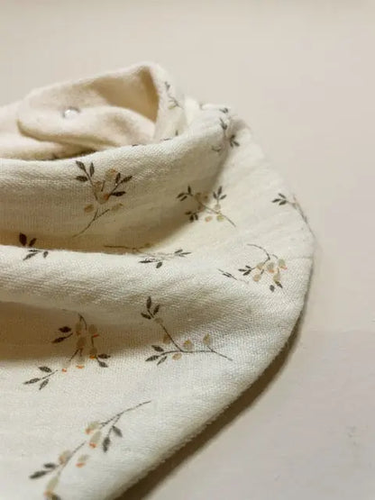 Marcel, le bavoir bandana bébé (0-2 ans) "nature" MOUSSE ET COMPAGNIE