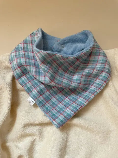 Le trio de bavoirs bandanas bébé (0-2 ans) à composer MOUSSE ET COMPAGNIE