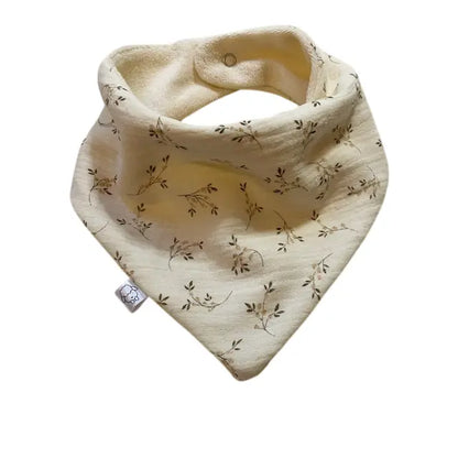 Marcel, le bavoir bandana bébé (0-2 ans) "nature" MOUSSE ET COMPAGNIE