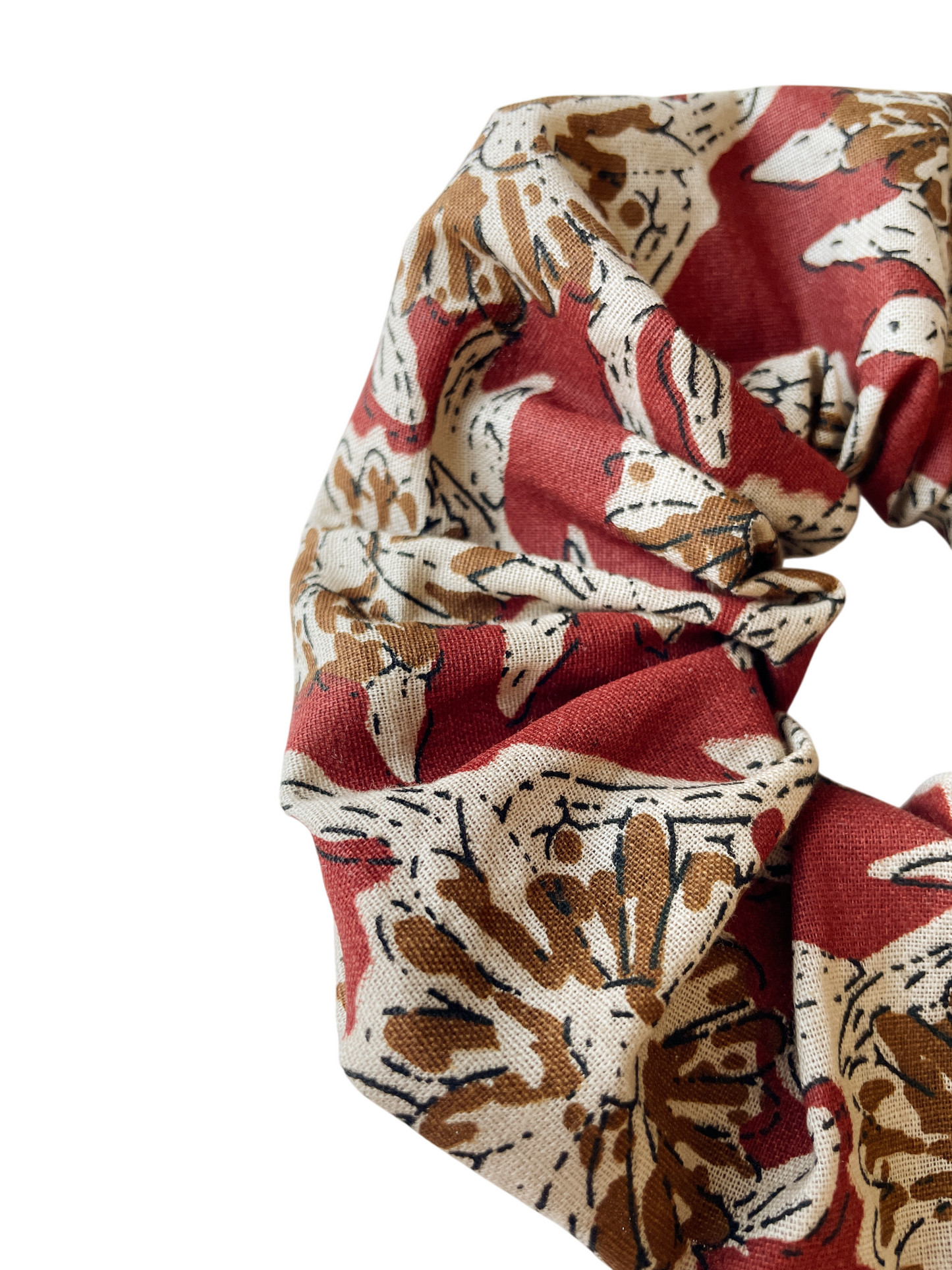 Chouchou en coton (0-99 ans) "Blockprint Chou"
