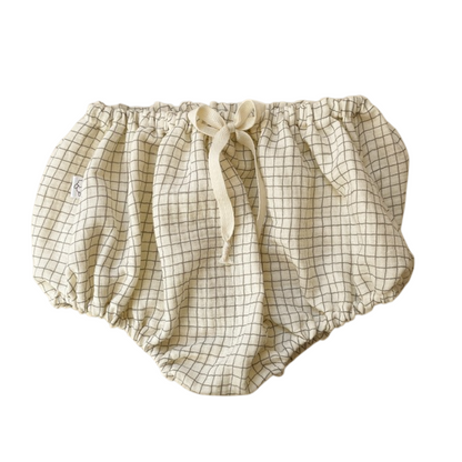 Capucine, la culotte bouffante bébé et enfant (0-4 ans) "Carreaux École" Ma boutique