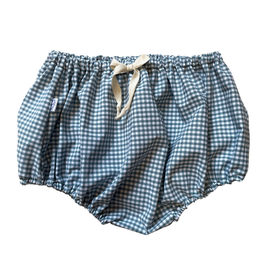 Capucine, la culotte bouffante bébé et enfant (0-4 ans) "vichy vert d'eau" Ma boutique