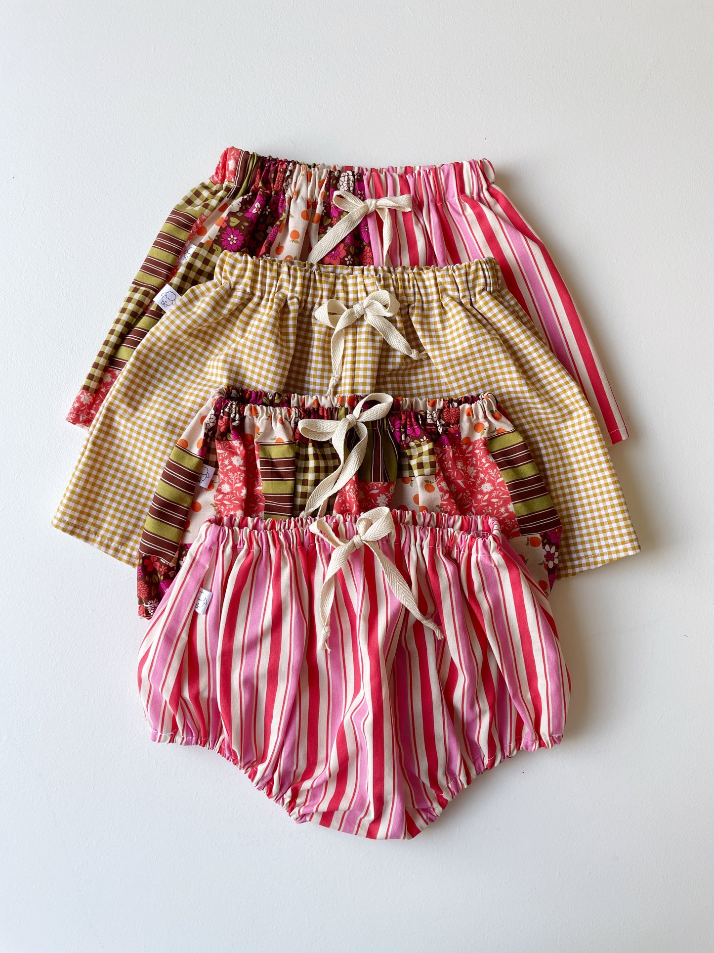 Capucine, la culotte bouffante bébé et enfant (0-4 ans) "Patchwork"