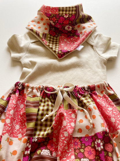 Capucine, la culotte bouffante bébé et enfant (0-4 ans) "Patchwork"