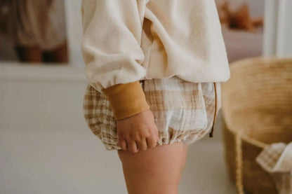 Capucine, la culotte bouffante bébé et enfant (0-4 ans) "jersey vert forêt" Ma boutique