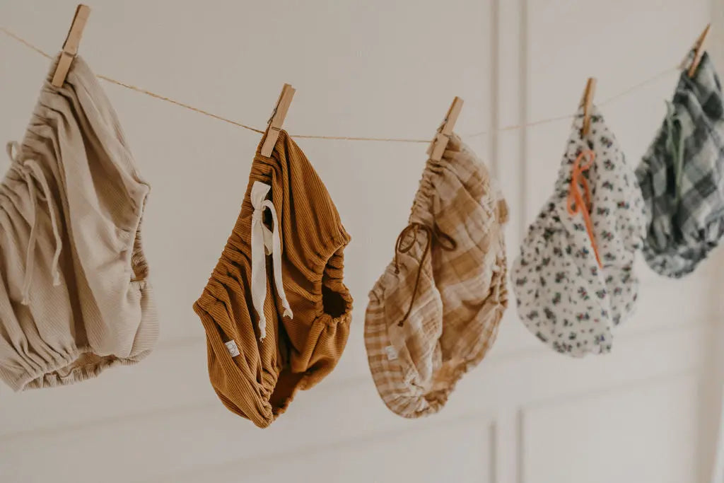 Capucine, la culotte bouffante bébé et enfant (0-4 ans) "jersey rose" Ma boutique