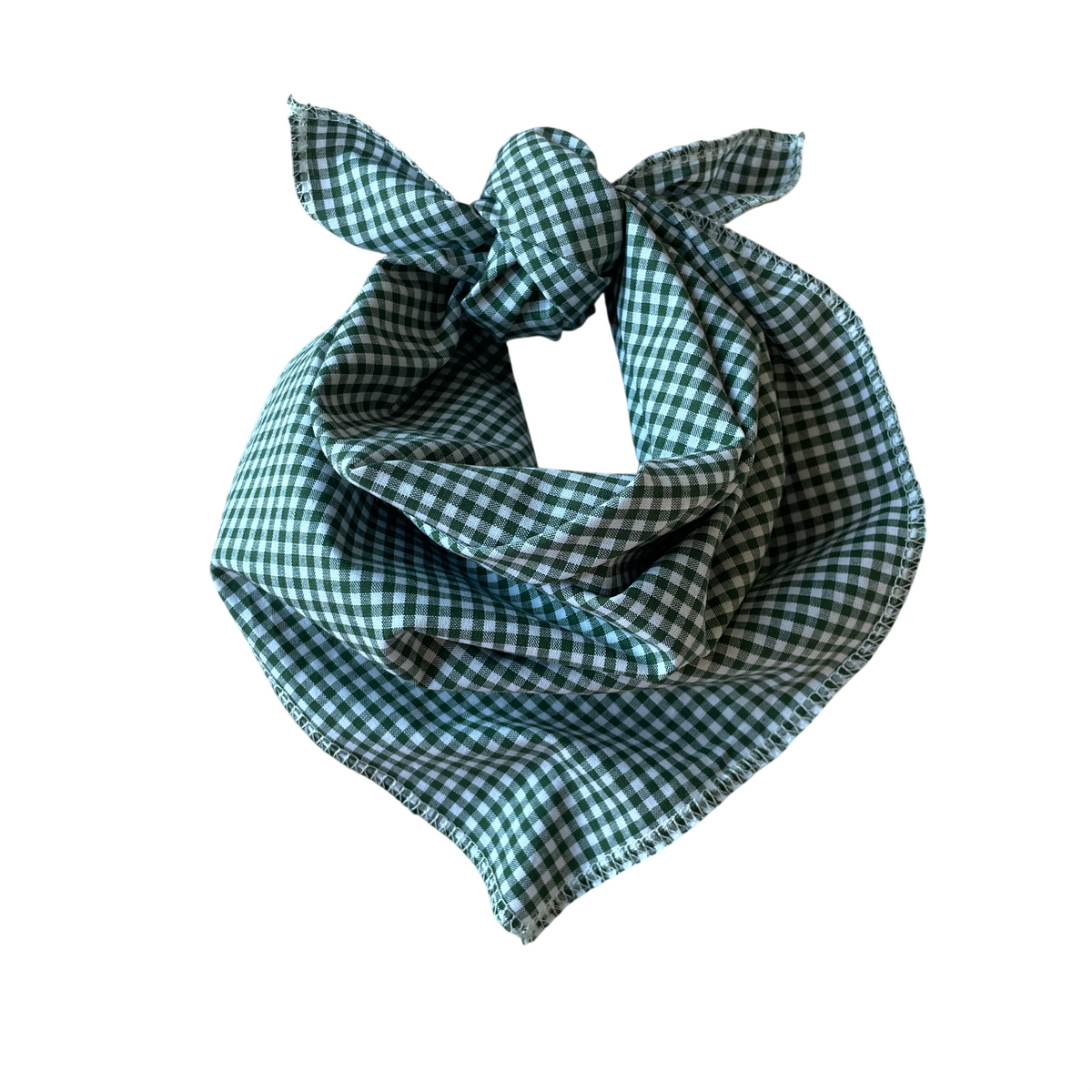 Charlie, le foulard bébé et enfant (0-99 ans) "Vichy Vert Forêt"