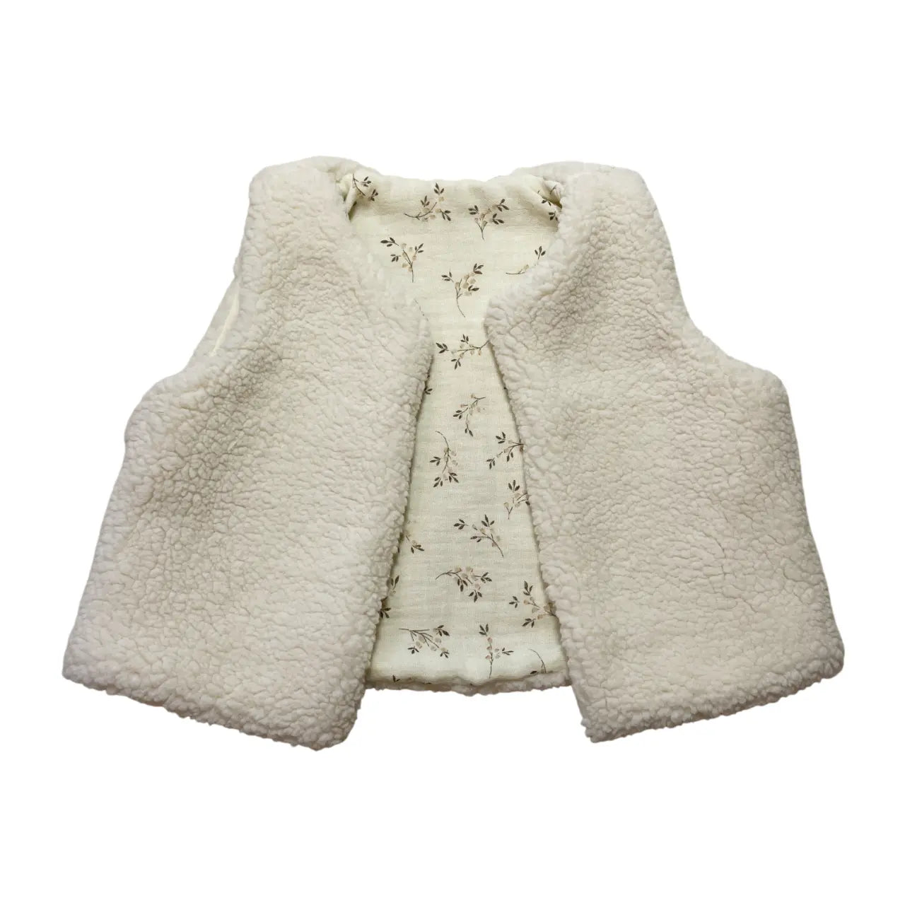 AIMÉ, le gilet sans manches bébé et enfant (0-6 ans) "MOTIF INTEMPOREL AU CHOIX" Ma boutique