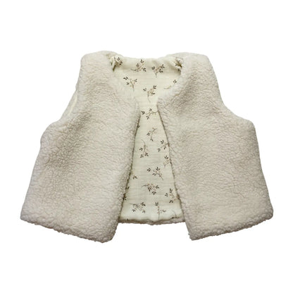 AIMÉ, le gilet sans manches bébé et enfant (0-6 ans) "MOTIF INTEMPOREL AU CHOIX" Ma boutique