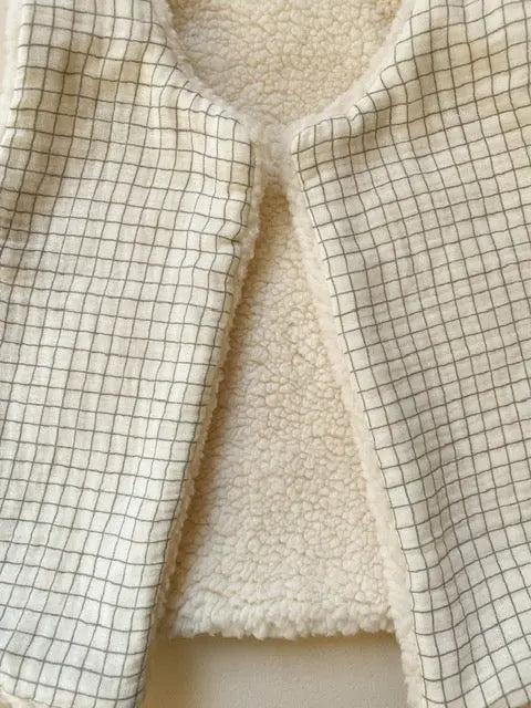 AIMÉ, le gilet sans manches bébé et enfant (0-6 ans) "MOTIF INTEMPOREL AU CHOIX" Ma boutique