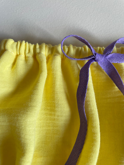 CAPUCINE, la culotte (double gaze "soleil")