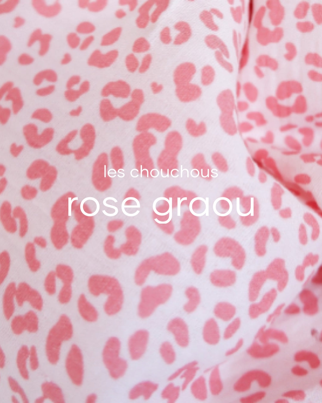 ROSE GRAOU - les chouchous