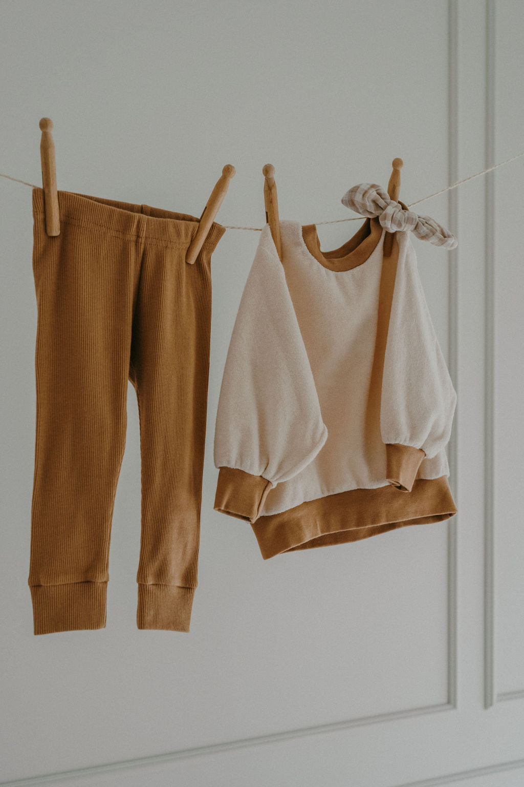 SACHA, le set legging "camel bico"