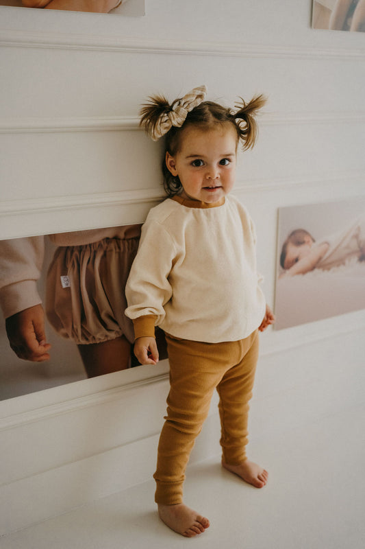 SACHA, le set legging "camel bico"