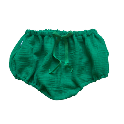 CAPUCINE, la culotte (double gaze "vert printemps")