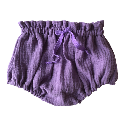 CAPUCINE, la culotte "violet" (taille froncée)