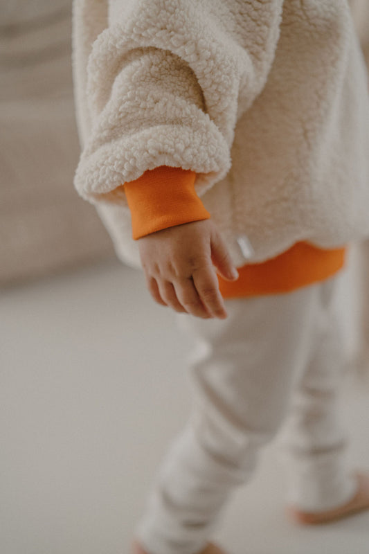 LULU, le sweat rétro (mouton "clémentine")