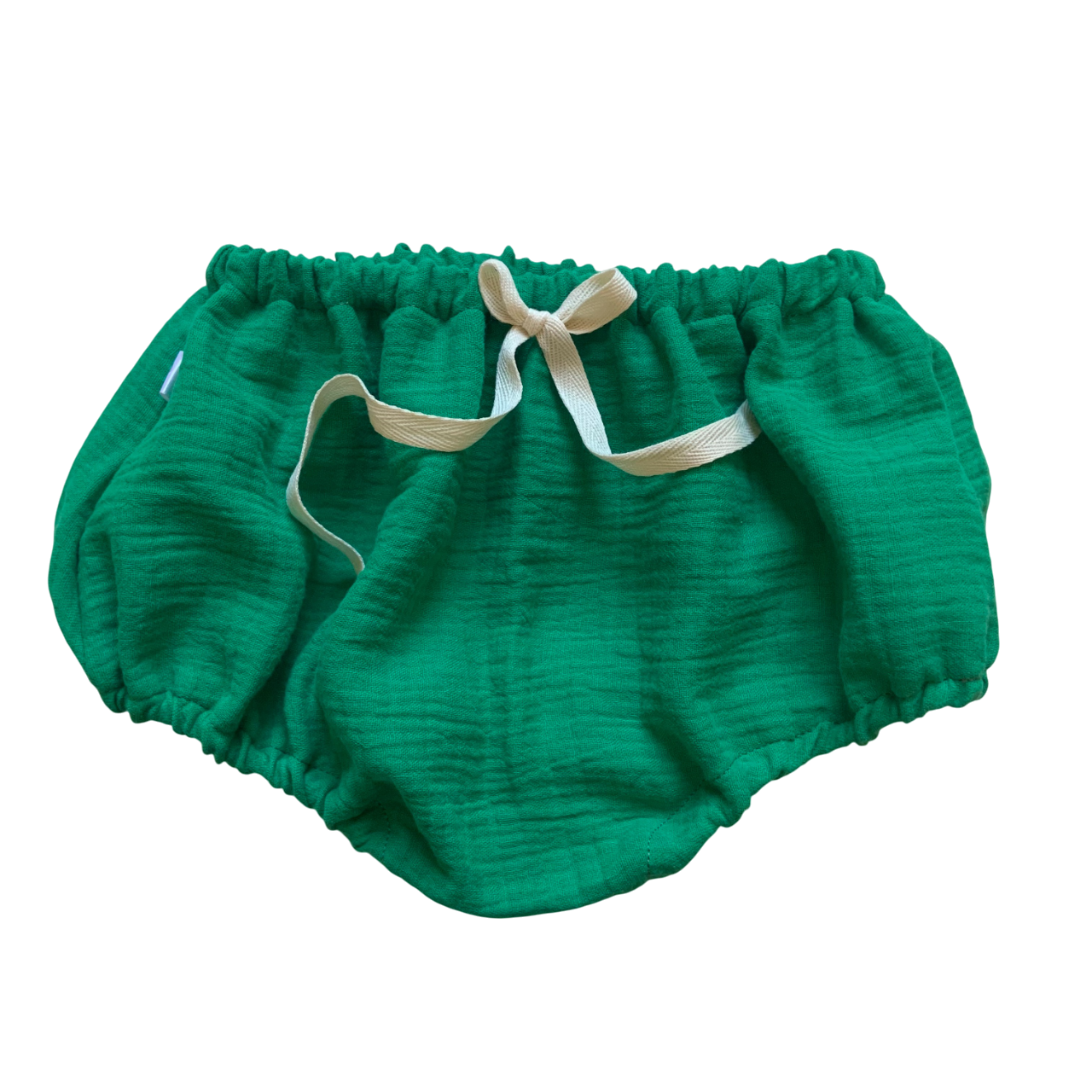 CAPUCINE, la culotte (double gaze "vert printemps")