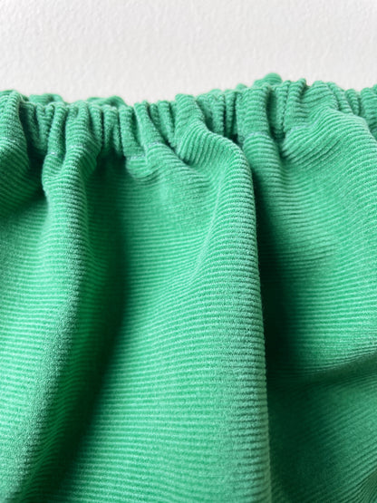CAPUCINE, la culotte (velours milleraies "vert")