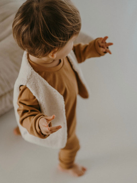 AIMÉ, le gilet sans manches (uni)