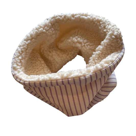 MARTIN "rayé lilas" (anti gaspi) MOUSSE ET COMPAGNIE