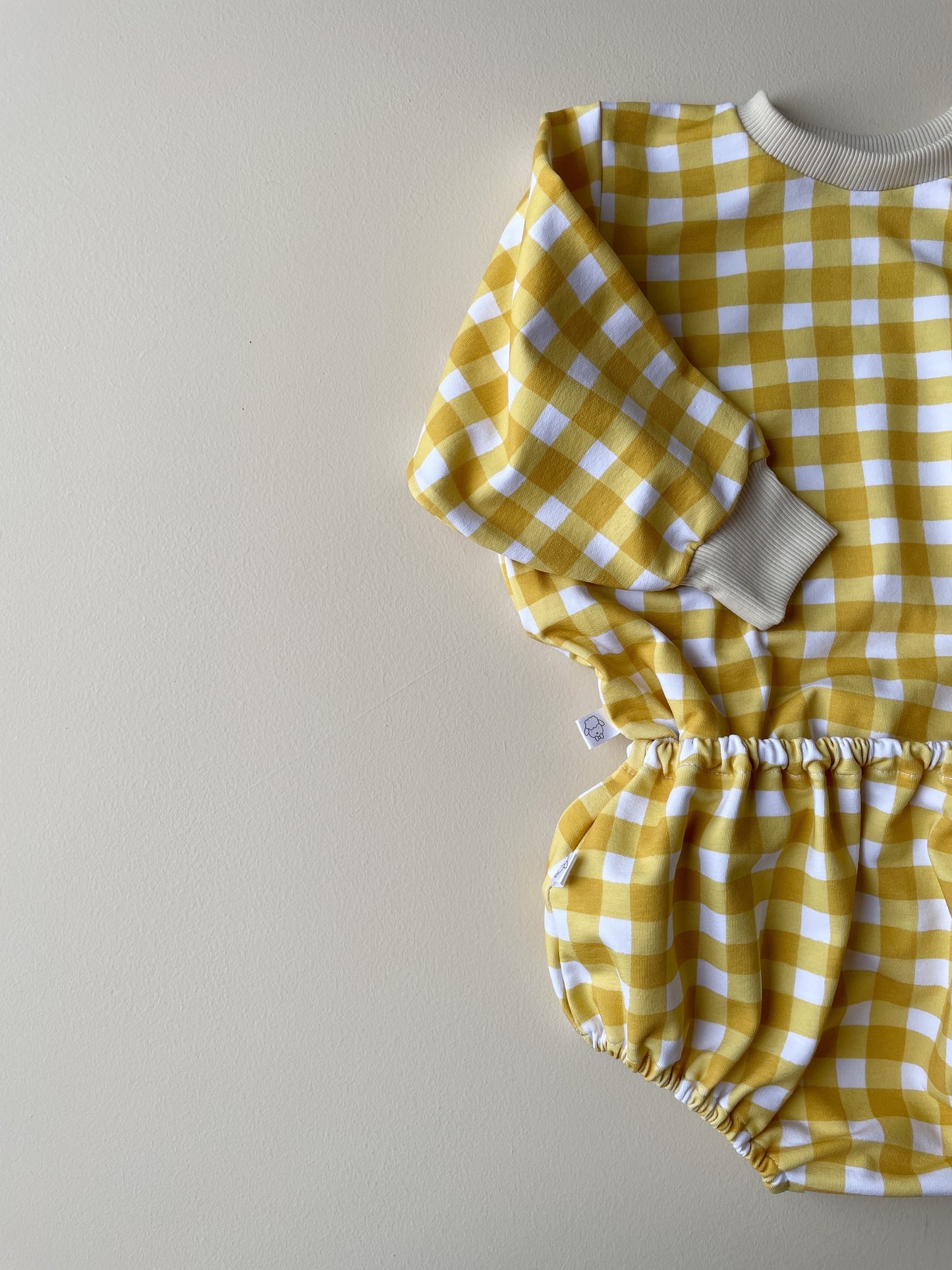 CAPUCINE, la culotte (french terry "pomme vanille")