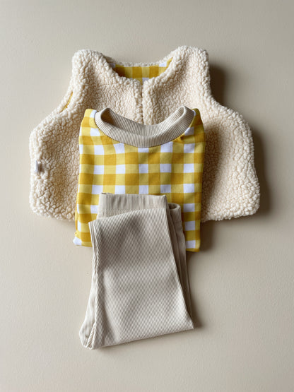 AIMÉ, le gilet sans manches (motif)