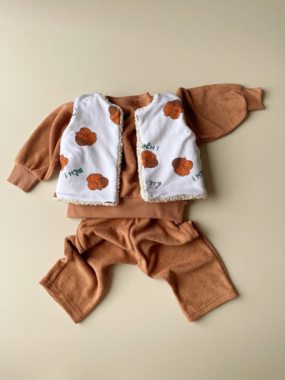 AIMÉ, le gilet sans manches (motif)