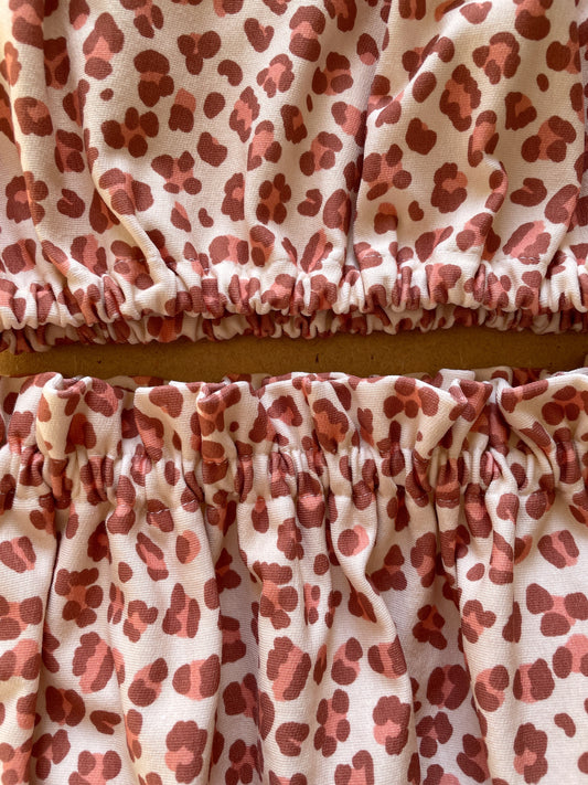 CHARLIE, le set culotte bouffante "léo choco"