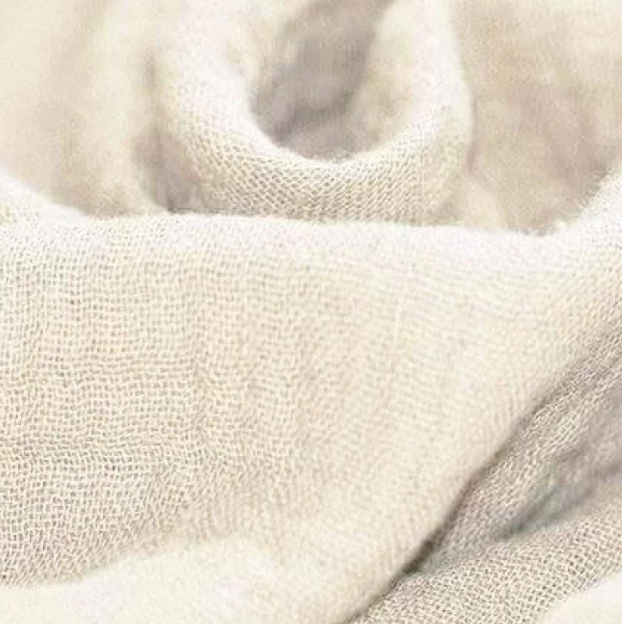 GASPARD, le béguin double gaze de coton - COLORIS AU CHOIX