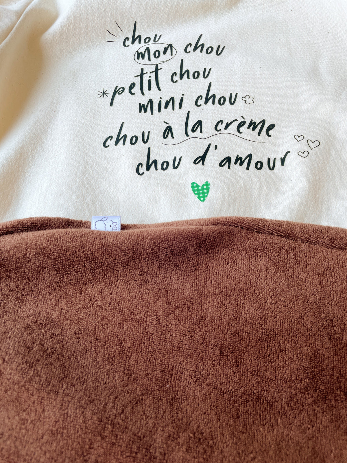 Félix, le pantalon bébé et enfant  (0-6 ans) "Éponge Coton Chocolat"