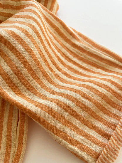 Félix, le pantalon bébé et enfant (0-6 ans) "Rayé Jaune" Ma boutique